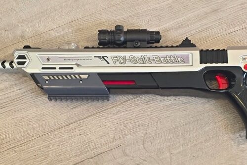 Adjustable Laser Scope for the Salt Power Gun - Fly killer