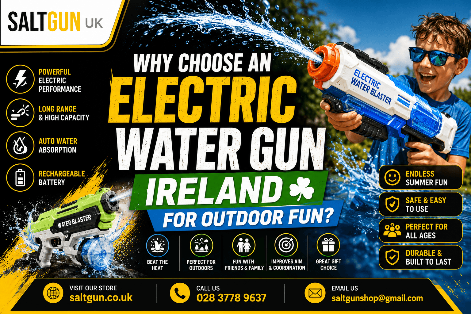 Electric Water Gun Ireland
