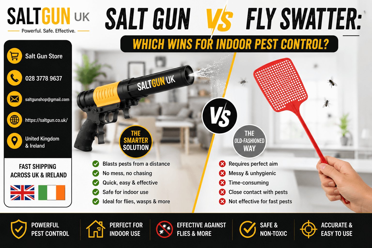 Salt gun