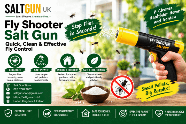 Fly Shooter Salt Gun